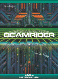 Beamrider Atari 2600 US box art